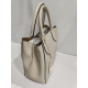 Sac porté épaule en cuir jaune "Francinel "