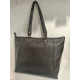 Sac en synthétique noir"Mocca"
