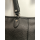 Sac en synthétique noir"Mocca"
