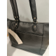 Sac en synthétique noir"Mocca"