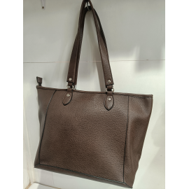 Sac en synthétique noir"Mocca"