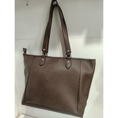 Sac en synthétique noir"Mocca"