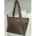 Sac en synthétique marron "Mocca"