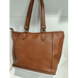 Sac en synthétique marron "Mocca"