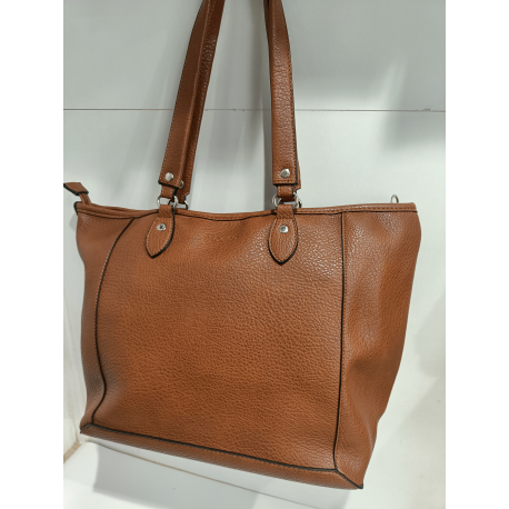 Sac en synthétique marron "Mocca"