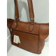 Sac en synthétique marron "Mocca"