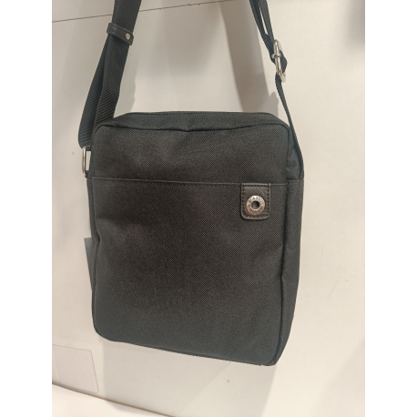Sacoche en toile souple noir"Arthur&Aston"