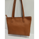 Sac en cuir camel "Arthur et Aston"