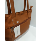 Sac en cuir camel "Arthur et Aston"