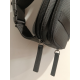 Sac banane en toile  grise "David William"