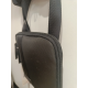 Sac banane en synthétique noir "David William"