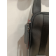 Sac banane en synthétique noir "David William"