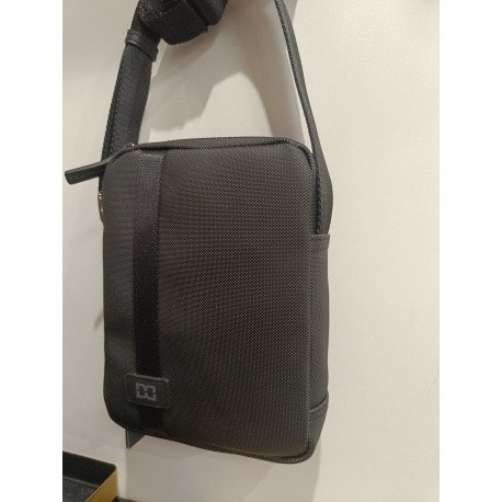 Petit sac en synthétique noir "David William"
