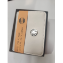 Porte monnaie en cuir blanc "Francinell"