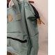 Sac a dos en toile marron "Platinium"