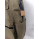 Sac a dos en toile gris "Platinium"