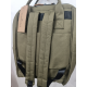 Sac a dos en toile gris "Platinium"