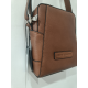 Sacoche plat en cuir  noir" Arthur et Aston"