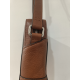 Sacoche plat en cuir  noir" Arthur et Aston"