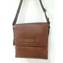 Sacoche en cuir marron" Arthur et Aston"