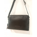 Sacoche en cuir  noir" Arthur et Aston"