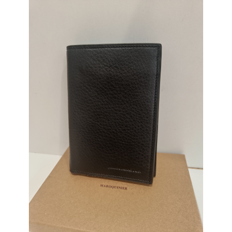 Portefeuille en cuir noir "Arthur&Aston"