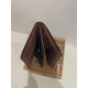  Petit portefeuille en cuir noir "Jean Louis Foures"