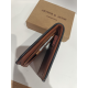 Petit portefeuille en cuir noir "Arthur&Aston"