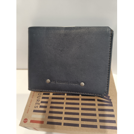  Portefeuille en cuir marine "Jean Louis Foures"