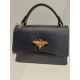 Sac en cuir gris "Modarno"