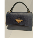 Sac en cuir marine "Modarno"