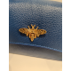 Sac en cuir marine "Modarno"