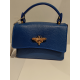Sac en cuir marine "Modarno"
