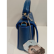 Sac en cuir marine "Modarno"