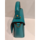 Sac en cuir bleu "Modarno"