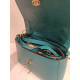Sac en cuir bleu "Modarno"