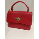 Sac en cuir rouge "Modarno"