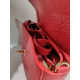 Sac en cuir bleu turquoise "Modarno"