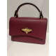 Sac en cuir rouge "Modarno"