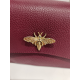 Sac en cuir rouge "Modarno"