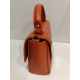 Sac en cuir bordeaux "Modarno"