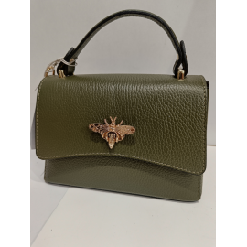 Sac en cuir orange "Modarno"