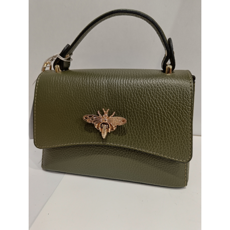 Sac en cuir orange "Modarno"