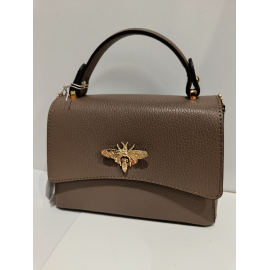 Sac en cuir kaki "Modarno"