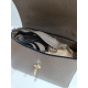 Sac en cuir kaki "Modarno"