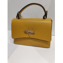 Sac en cuir moutarde "Modarno"