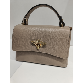 Sac en cuir moutarde "Modarno"