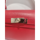Petit sac en cuir camel "Forest"