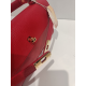 Petit sac en cuir camel "Forest"
