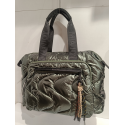 Grand sac en synthétique kaki (Mia et Joy)